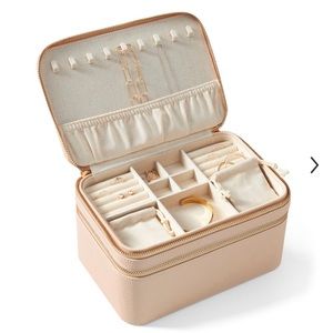 NWT mark & graham dual travel jewelry carry case